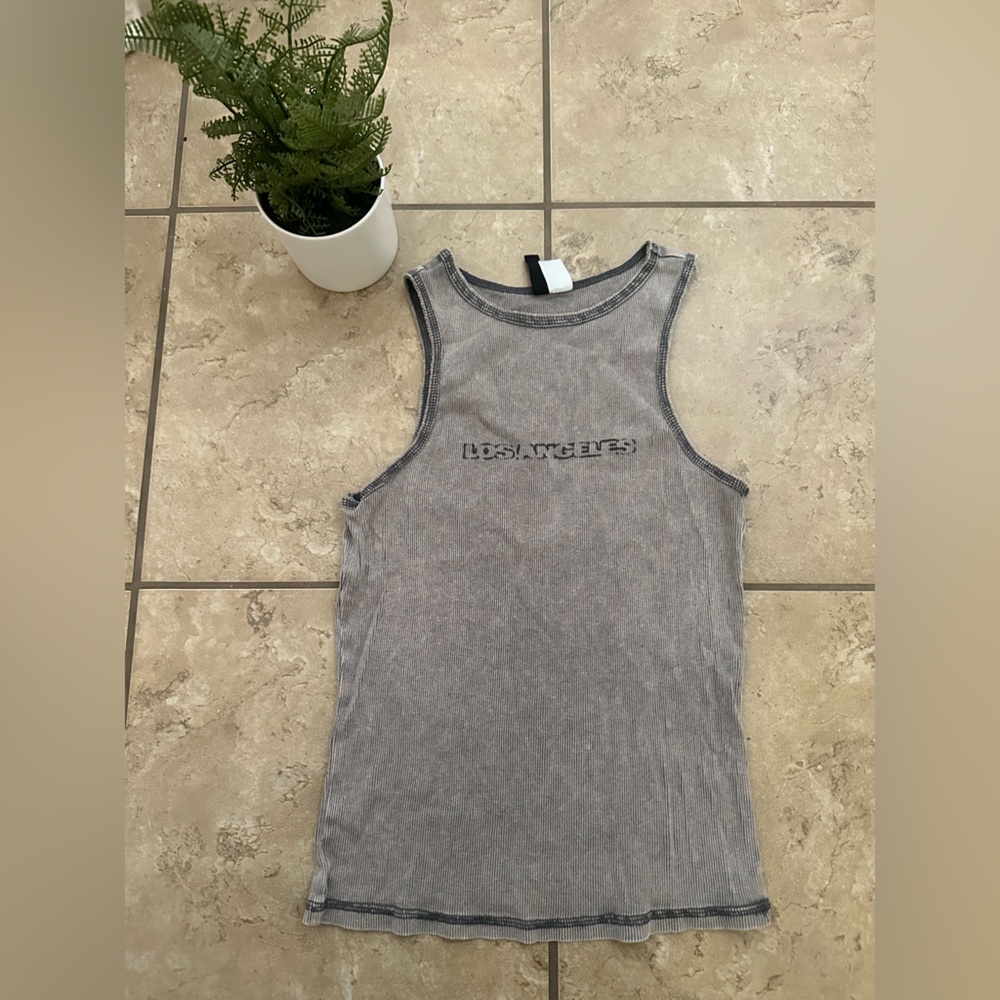 LOS ANGELES RIBBED TANK